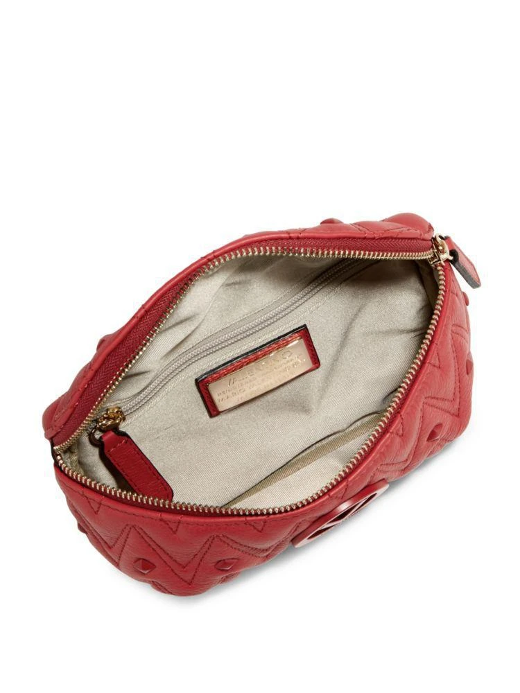 商品Mario Valentino|Quilted Leather Fanny Pack,价格¥1596,第2张图片详细描述