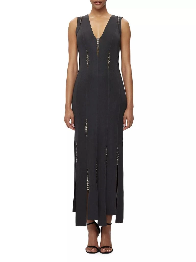 商品Herve Leger|Luna Crystal-Embellished Bandage Gown,价格¥14910,第3张图片详细描述