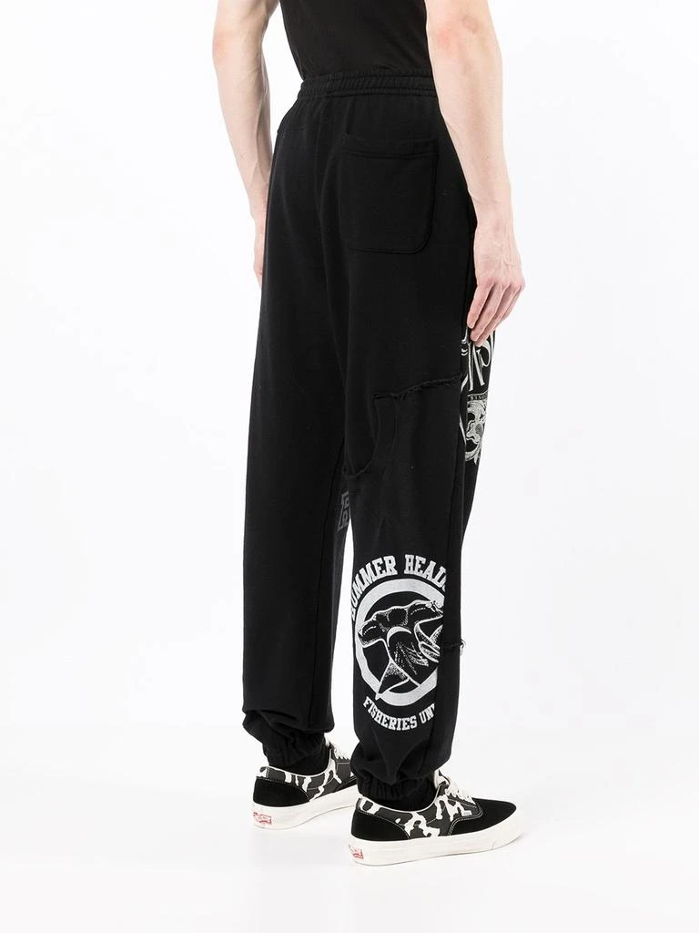 商品UNDERCOVER|UNDERCOVER UNDERCOVERISM MEN PATCHWORK SWEATPANTS,价格¥1260,第3张图片详细描述