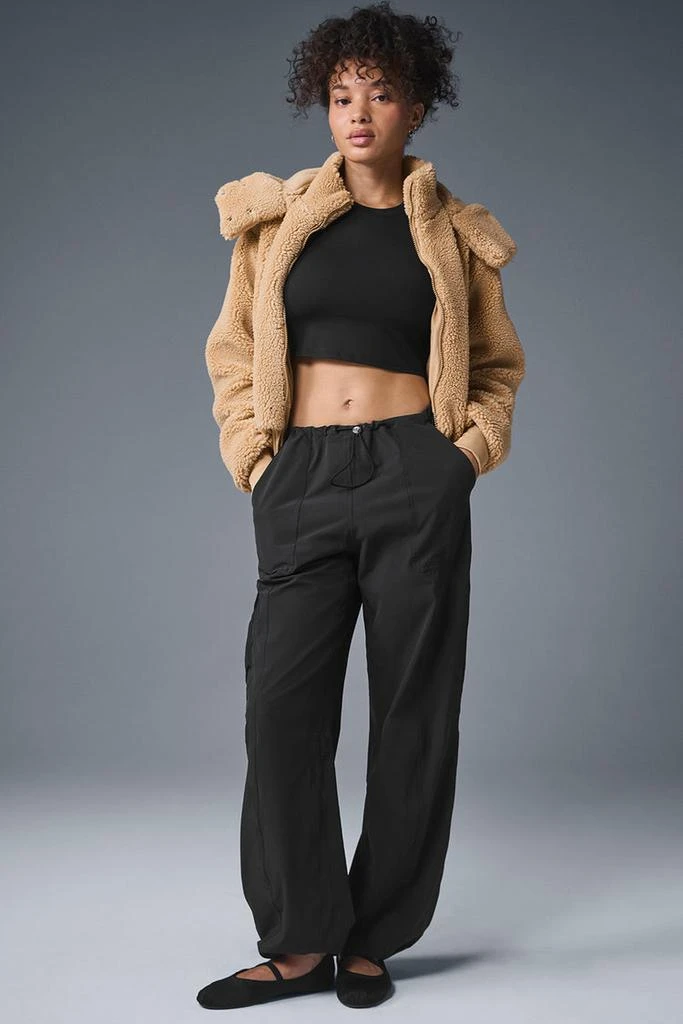 商品Alo|Foxy Sherpa Jacket - Black,价格¥1753,第4张图片详细描述