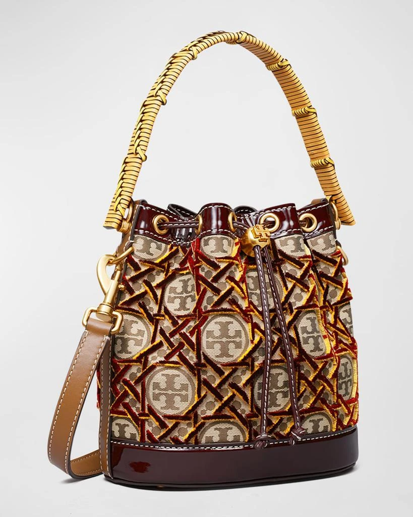 商品Tory Burch|T Monogram Fil Coupe Bucket Bag,价格¥2401,第2张图片详细描述