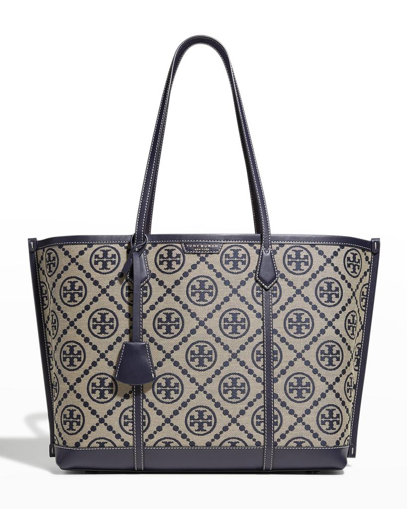 Tory Burch | Perry T Monogram Jacquard Shopper Tote Bag 3261.98元 商品图片