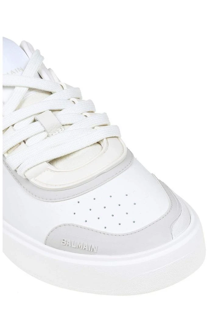 商品Balmain|Balmain Panelled Lace-Up Sneakers,价格¥2993-¥3595,第5张图片详细描述