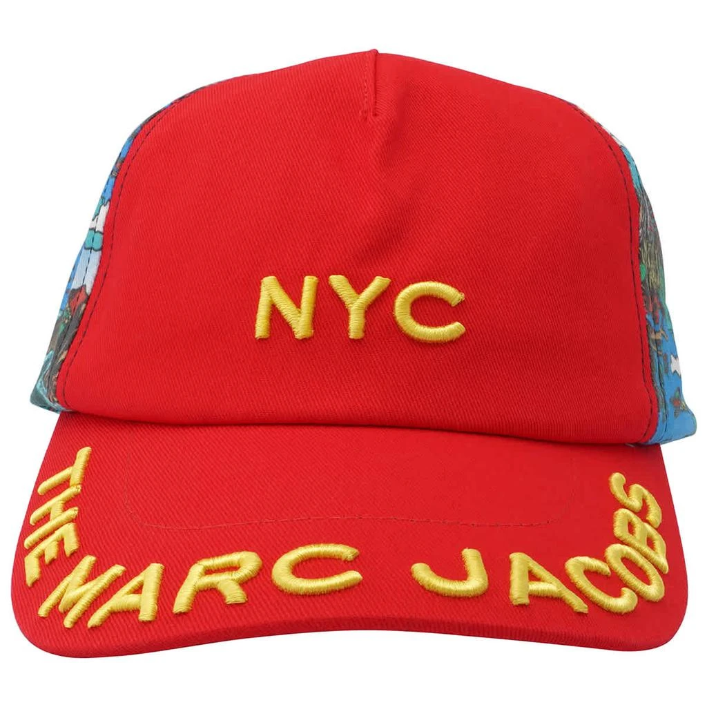 商品Marc Jacobs|Little Marc Jacobs Kids Logo Cotton Canvas Baseball Cap, Size 52,价格¥127,第2张图片详细描述