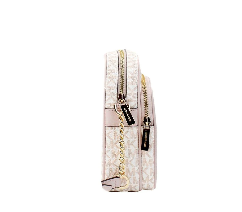 商品Michael Kors|Michael Kors  pink PVC F Leather North South Chain Crossbody Women's Bag,价格¥1581,第2张图片详细描述