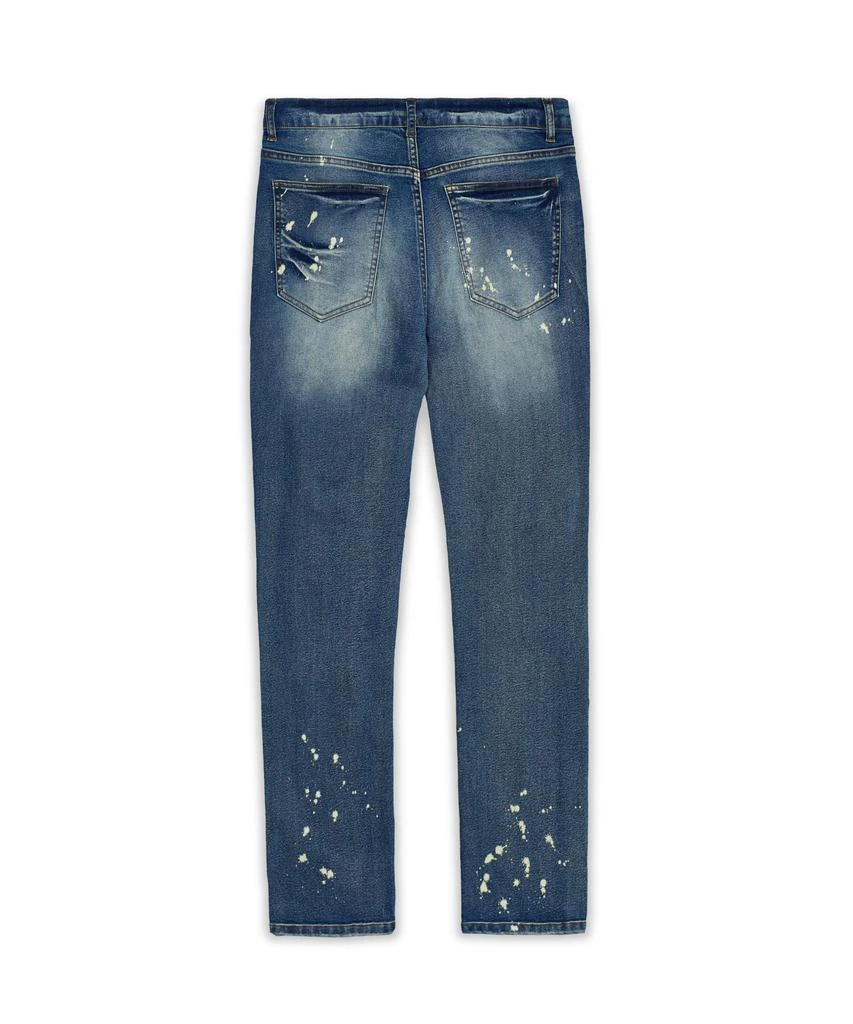 商品Reason Clothing|Plus Size Stitchworks Ripped Washed Jeans,价格¥126,第2张图片详细描述