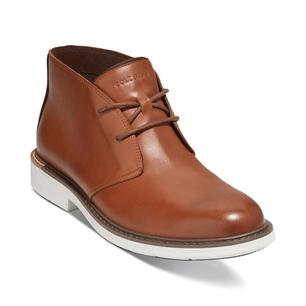 商品Cole Haan|Men's Go-To GRAND.36Ø Leather Chukka Boot,价格¥508,第1张图片