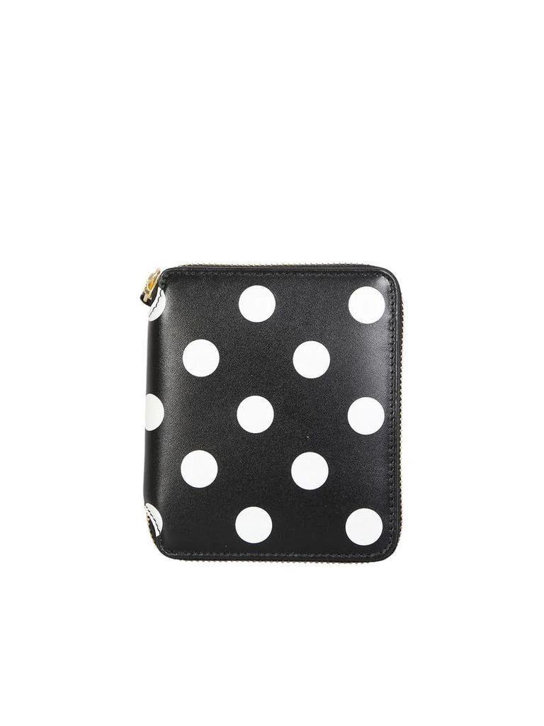 商品Comme des Garcons|COMME DES GARÇONS PRACTICAL AND ESSENTIAL: COMME DES GARÃ§ONS WALLET POLKA DOT COIN PURSE WITH ZIP,价格¥1058,第1张图片