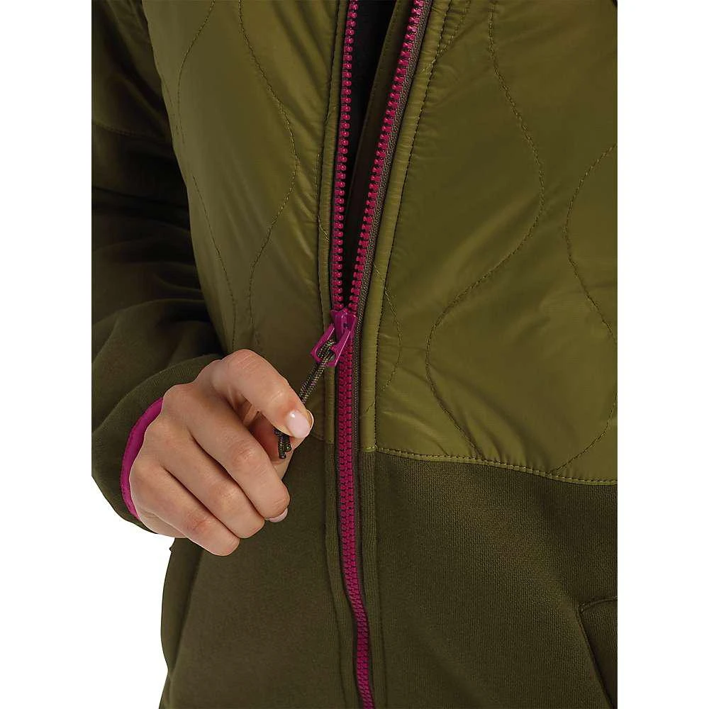 商品Burton|Burton Women's Khalsa Hybrid Full Zip Jacket,价格¥875,第2张图片详细描述