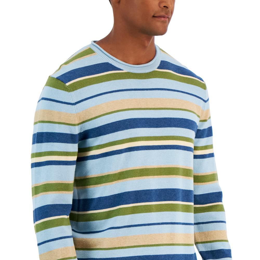 Men's Striped Sweater, Created for Macy's商品第3张图片规格展示