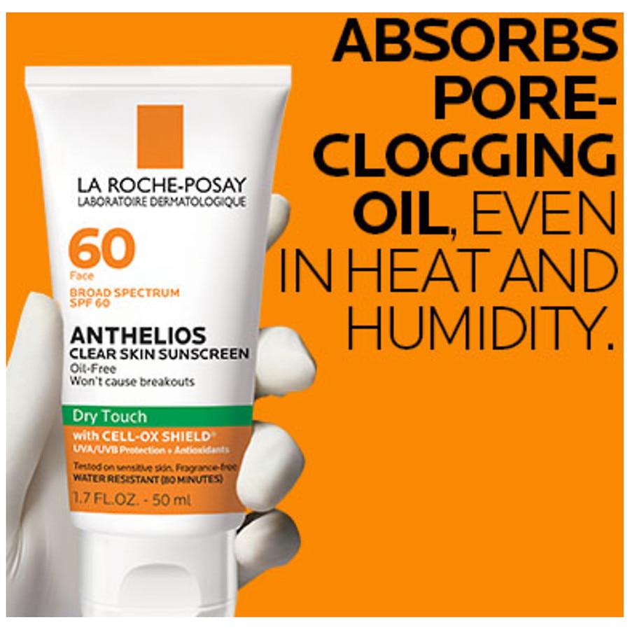 Clear Skin Sunscreen for Face, Oil-Free, SPF 60商品第8张图片规格展示