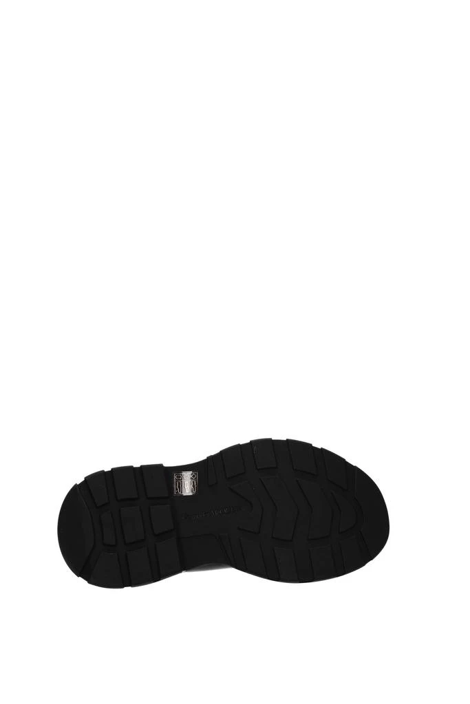 商品Alexander McQueen|Ankle boots Leather Black White,价格¥2407,第5张图片详细描述
