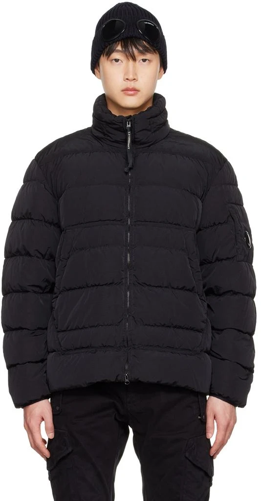 商品C.P. Company|Black Quilted Down Jacket,价格¥5520,第1张图片