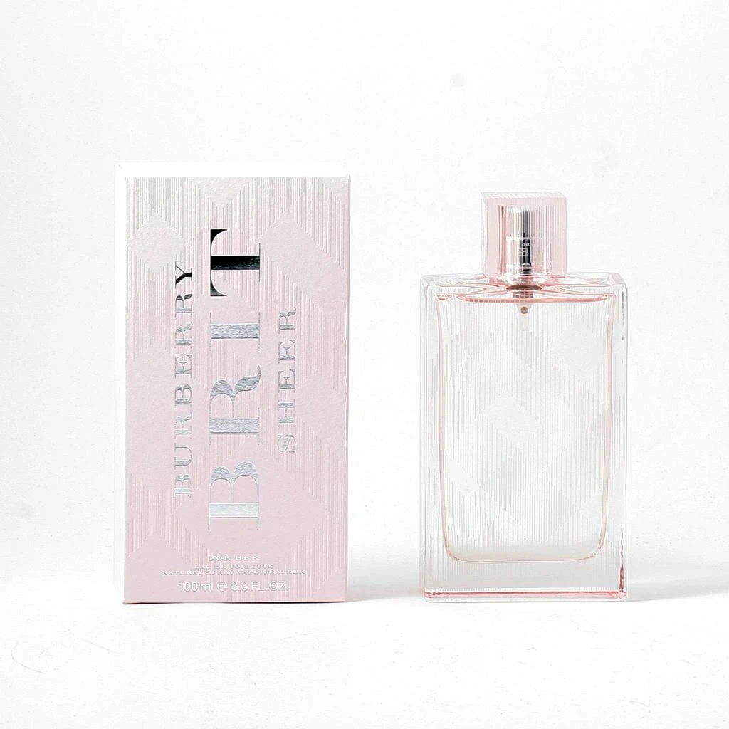 商品Burberry|Brit Sheer - EDT Spray 3.3 OZ,价格¥456,第1张图片详细描述