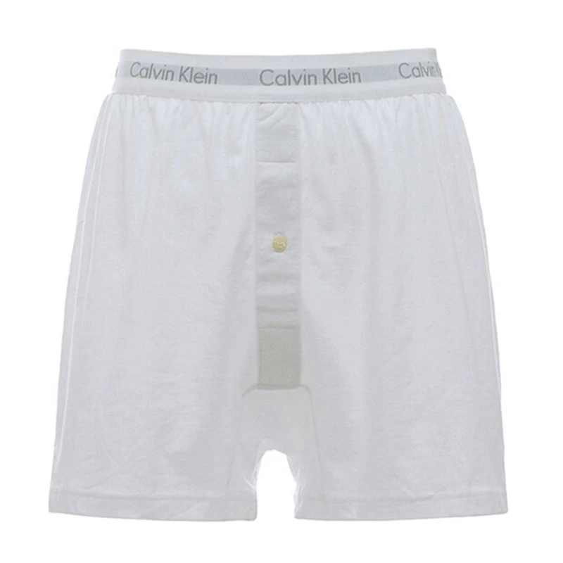 Calvin Klein future shift trunk in black with green logo waistband