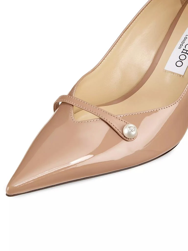 商品Jimmy Choo|Rosalia 65MM Patent Leather Pumps,价格¥6530,第5张图片详细描述