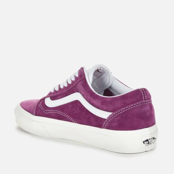 商品Vans|VANS WOMEN'S SUEDE OLD SKOOL TRAINERS - GRAPE JUICE/SNOW WHITE,价格¥316,第2张图片详细描述
