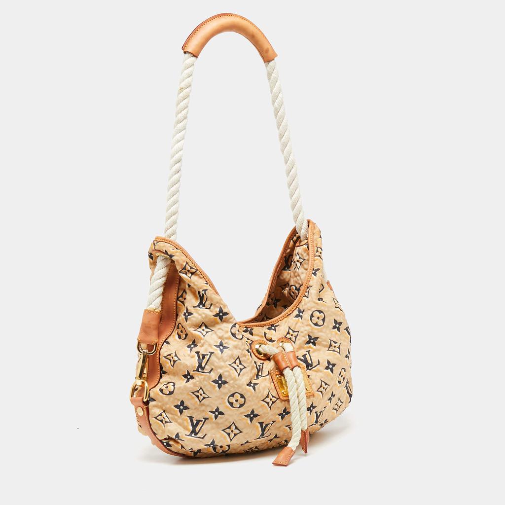 Louis Vuitton Tan Monogram Limited Edition Bulles MM Bag商品第3张图片规格展示