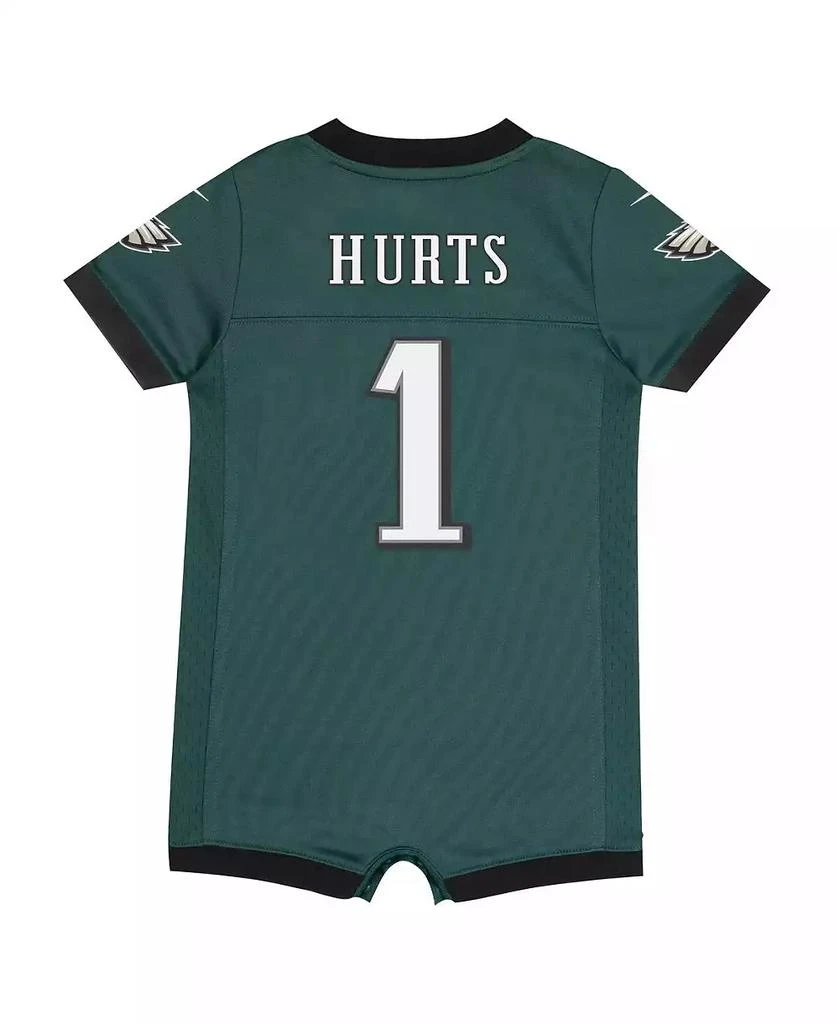 商品NIKE|Newborn and Infant Boys and Girls Jalen Hurts Midnight Philadelphia Eagles Game Romper Jersey,价格¥299,第2张图片详细描述