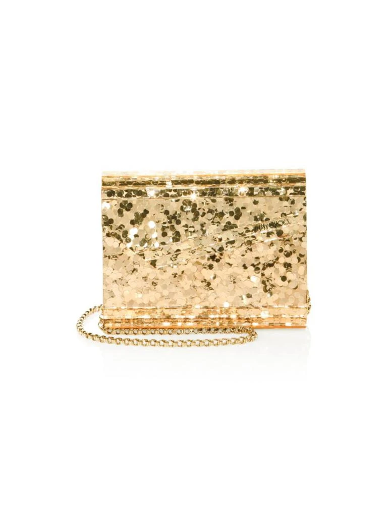 商品Jimmy Choo|Jimmy Choo - Candy Metallic Mini Paillette Clutch,价格¥6372,第1张图片