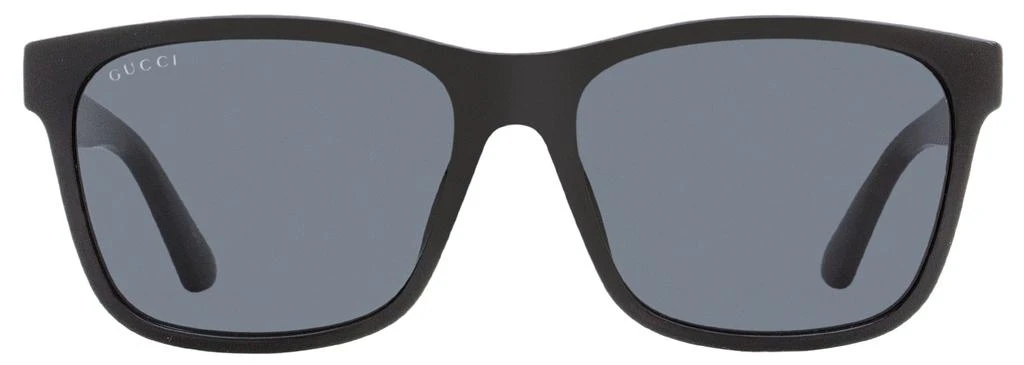 商品Gucci|Gucci Men's Rectangular Sunglasses GG0746S 001 Black 57mm,价格¥1394,第2张图片详细描述