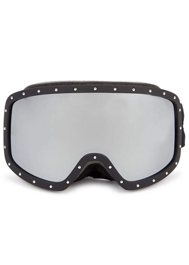 商品Celine|Black studded mirrored ski goggles,价格¥4912,第2张图片详细描述