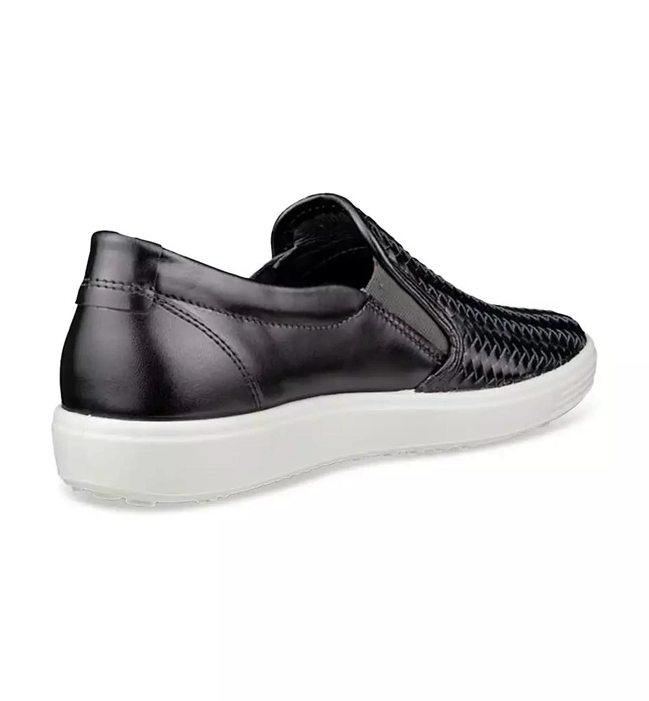 商品ECCO|Women's Soft 7 Woven Slip-On Sneakers,价格¥1323,第3张图片详细描述