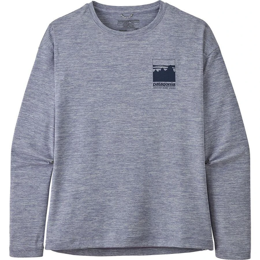 商品Patagonia|Capilene Cool Daily Long-Sleeve T-Shirt - Girls',价格¥129,第1张图片