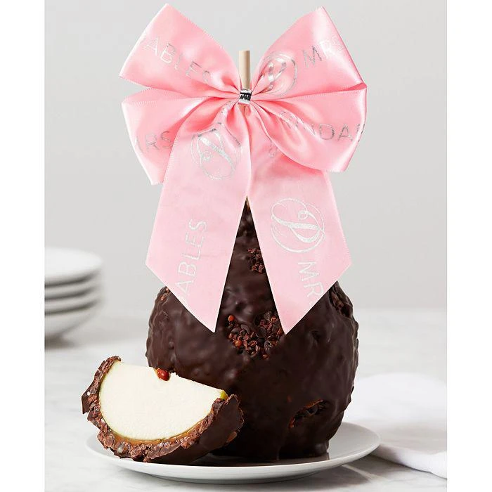 商品Mrs Prindables|Dark Chocolate Cocoa Sweet Spring Jumbo Caramel Apple,价格¥240,第1张图片