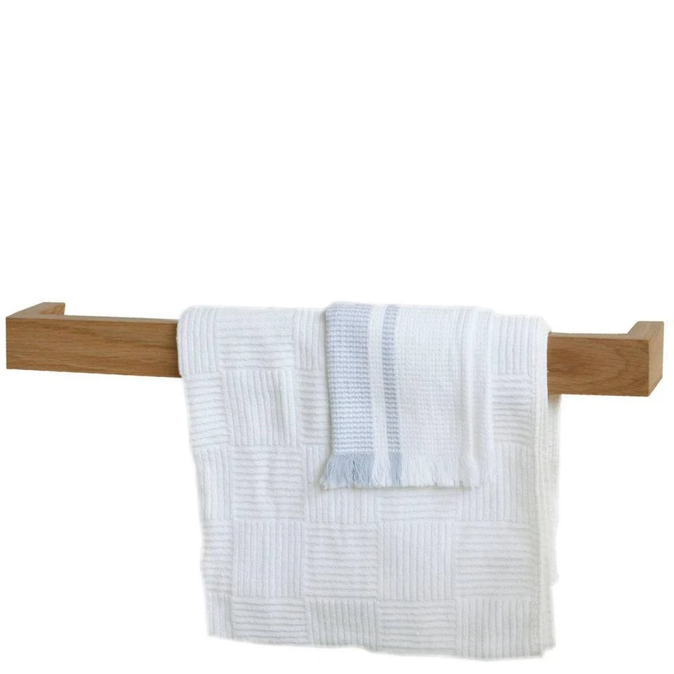商品wireworks|Wireworks Natural Oak Single Towel Rail (60cm),价格¥252,第2张图片详细描述