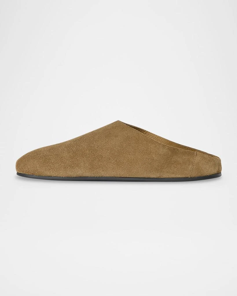 商品The Row|Hudson Suede Slide Mules,价格¥7781,第3张图片详细描述