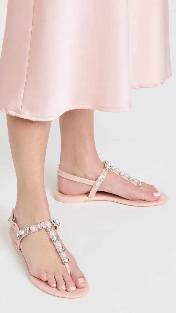 商品Stuart Weitzman|Stuart Weitzman Goldie 水晶果冻凉鞋,价格¥426,第3张图片详细描述