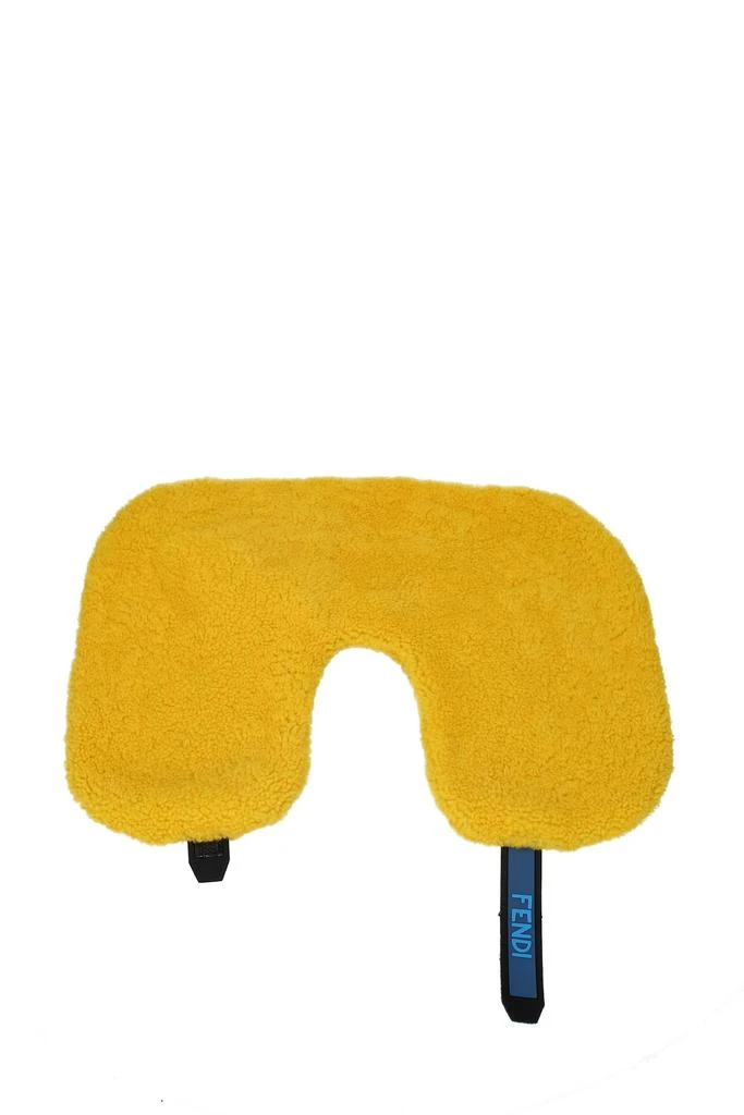 商品Fendi|Gift ideas travel pillow Fur Yellow,价格¥4498,第1张图片