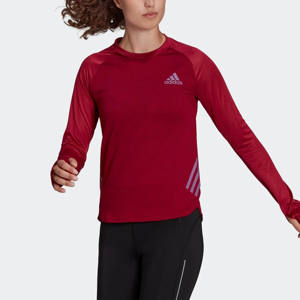 商品Adidas|Women's adidas Parley Adizero Long Sleeve Running Tee,价格¥192,第1张图片