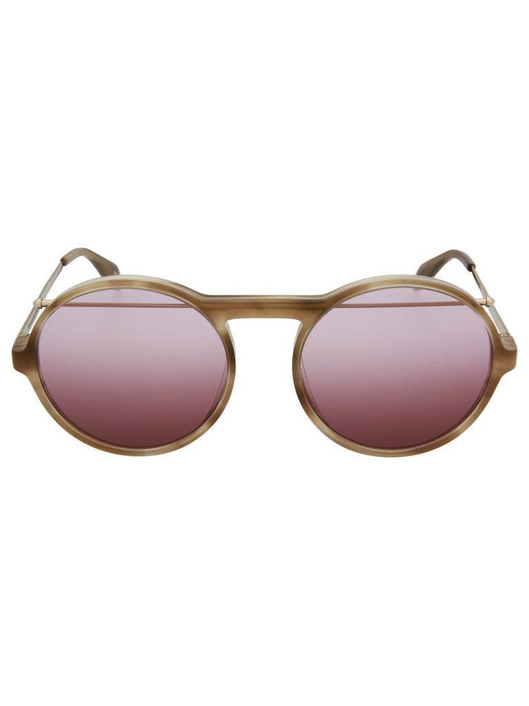 商品Alexander McQueen|Oval Fashion Sunglasses,价格¥996,第1张图片