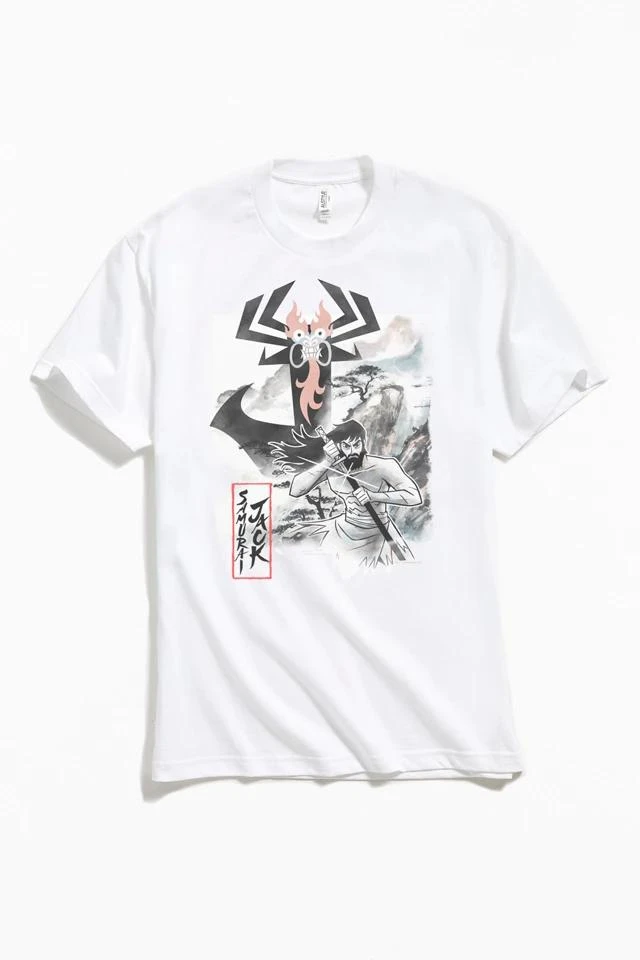 商品Urban Outfitters|Samurai Jack Aku Water Tee,价格¥264,第1张图片