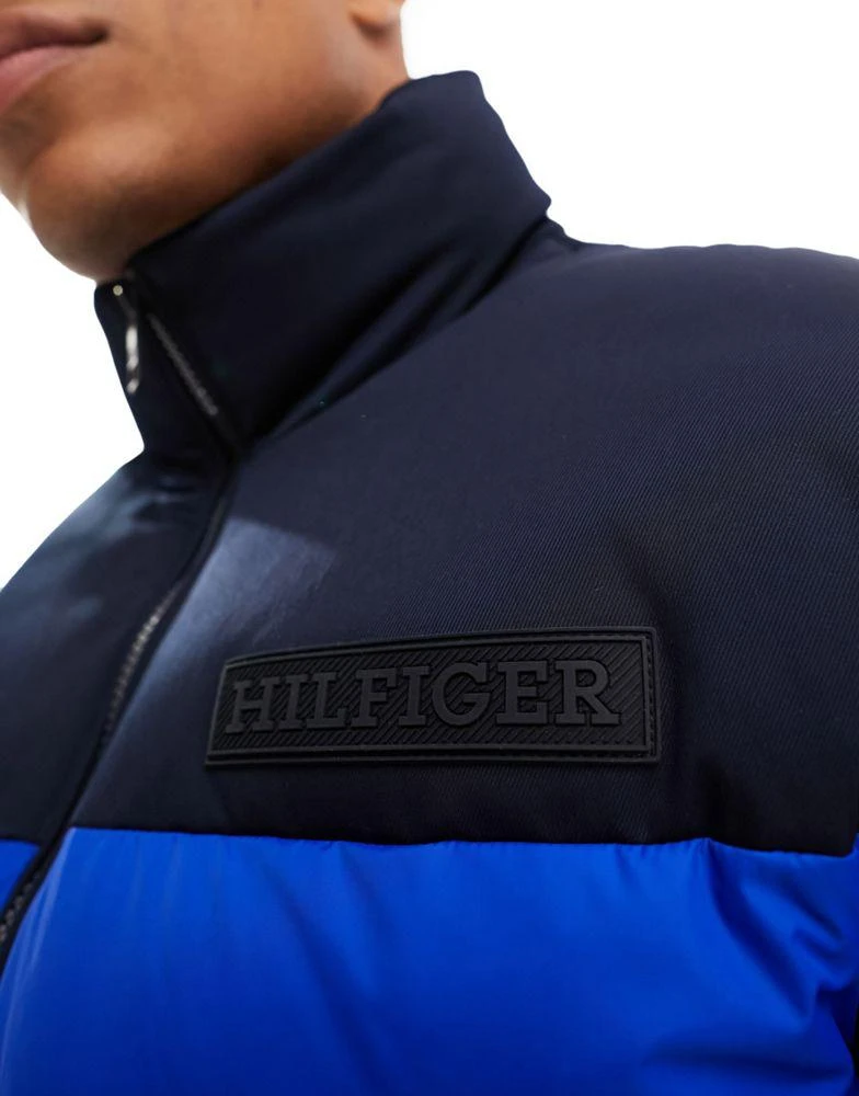 商品Tommy Hilfiger|Tommy Hilfiger new york puffer jacket in ultra blue,价格¥1839,第3张图片详细描述