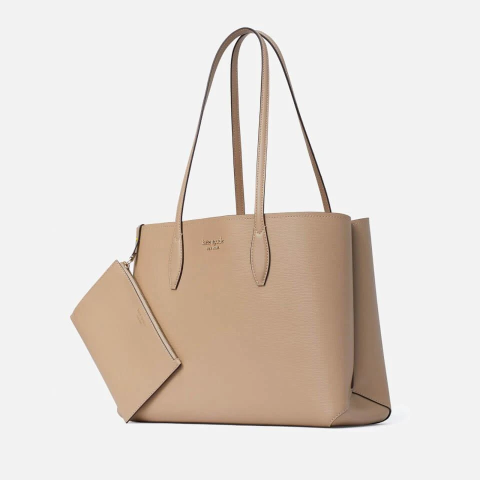 商品Kate Spade|Kate Spade New York All Day Cross-Grain Leather Large Tote Bag,价格¥1139,第3张图片详细描述