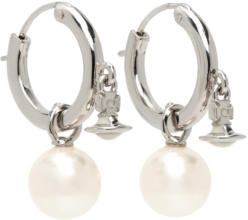 Silver Fenella Earrings商品第1张图片规格展示
