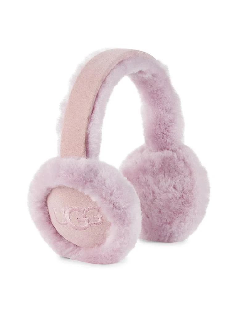 商品UGG|Sheepskin Embroidered Logo Earmuffs,价格¥609,第1张图片
