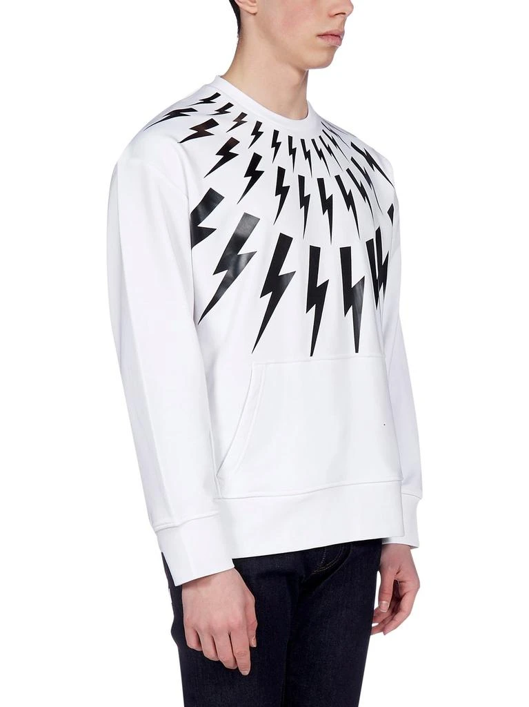 商品Neil Barrett|Neil Barrett Thunderbolt Print Sweatshirt,价格¥1515,第5张图片详细描述