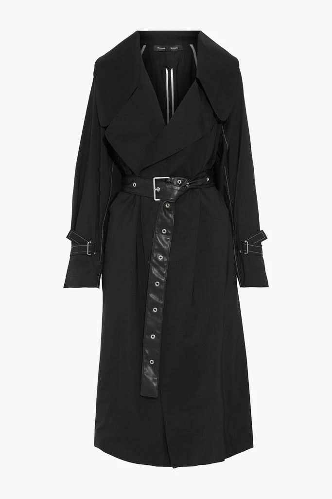 商品Proenza Schouler|Oversized belted wool-blend trench coat,价格¥5609,第3张图片详细描述