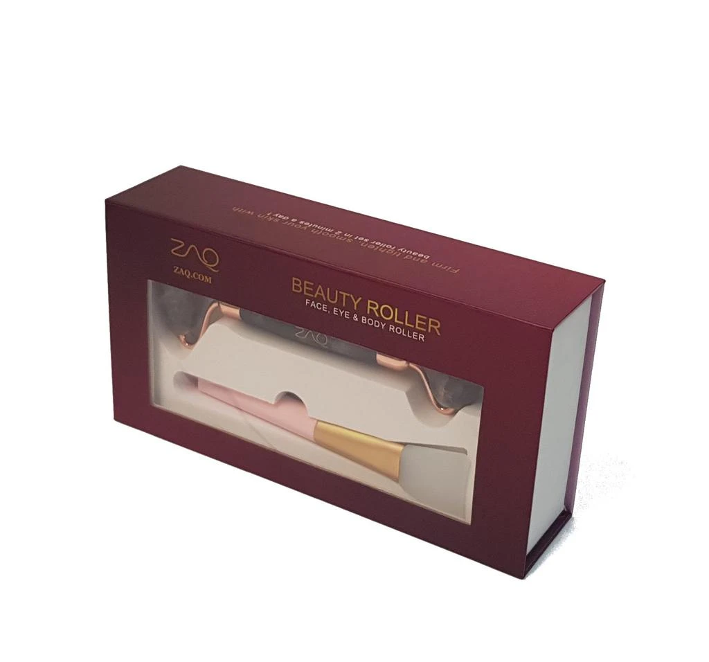 商品ZAQ|Amethyst Facial Roller, Gua Sha, Brush Set,价格¥249,第2张图片详细描述
