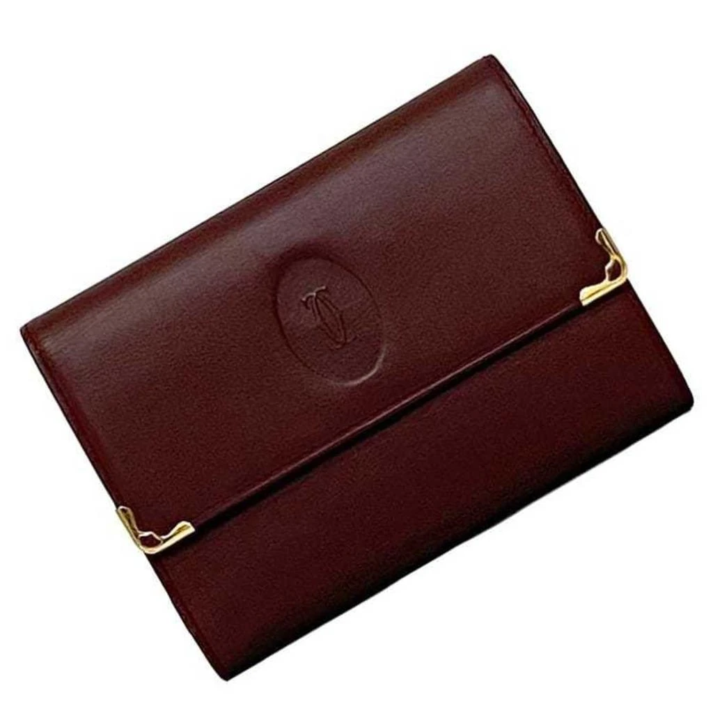 商品[二手商品] Cartier|Leather Wallet (Tri-Fold) (Pre-Owned),价格¥2609,第1张图片