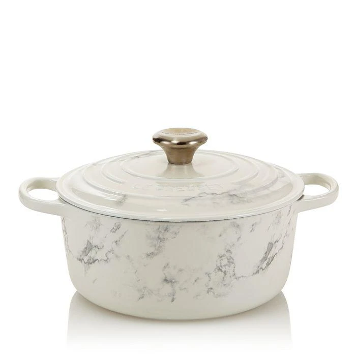 商品Le Creuset|4.5 Qt. Marble Appliqué Round Dutch Oven - Exclusive,价格¥3113,第1张图片详细描述