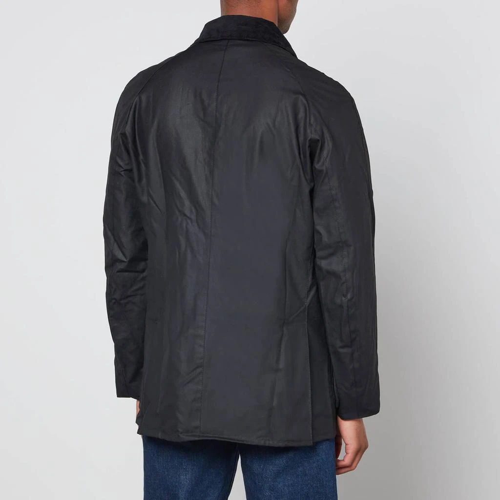商品Barbour|Barbour Heritage Men's Ashby Wax Jacket - Black,价格¥2164,第2张图片详细描述
