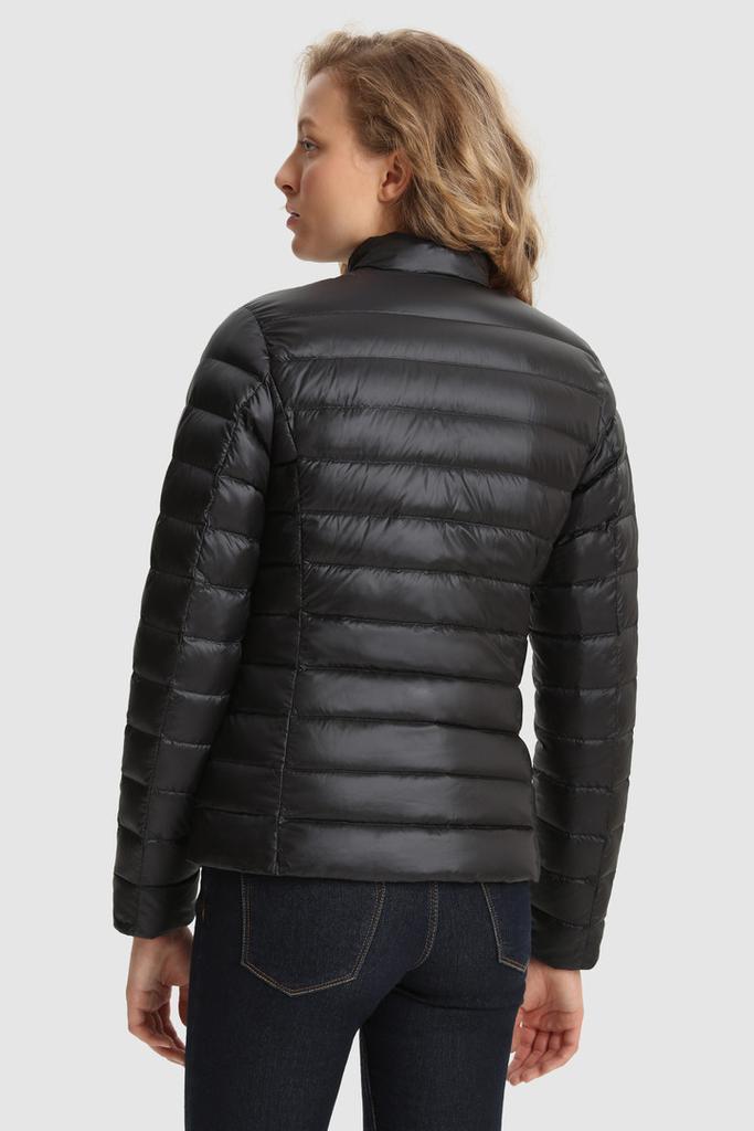Abbie Quilted Jacket in Satin Nylon商品第4张图片规格展示