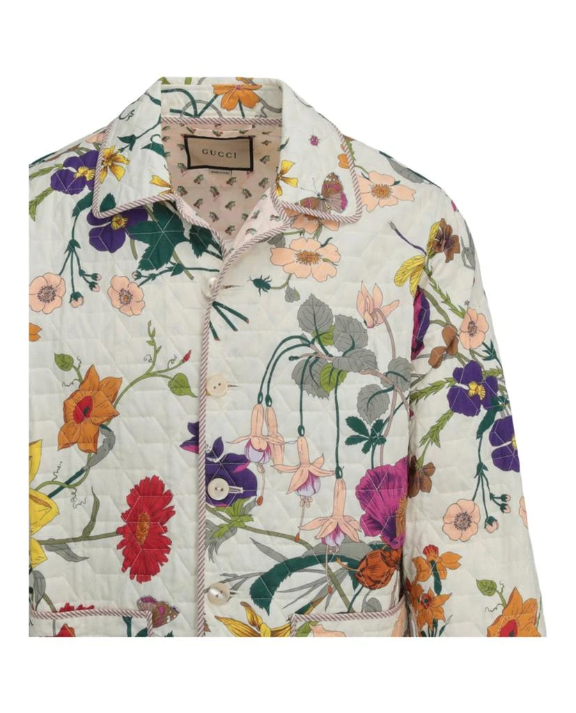 商品Gucci|Padded Floral Quilted Jacket,价格¥12777,第3张图片详细描述