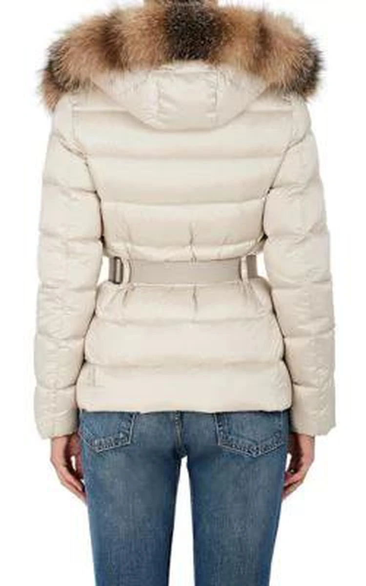 商品Moncler|Tatie Fur-Trimmed Down Coat,价格¥14713,第3张图片详细描述