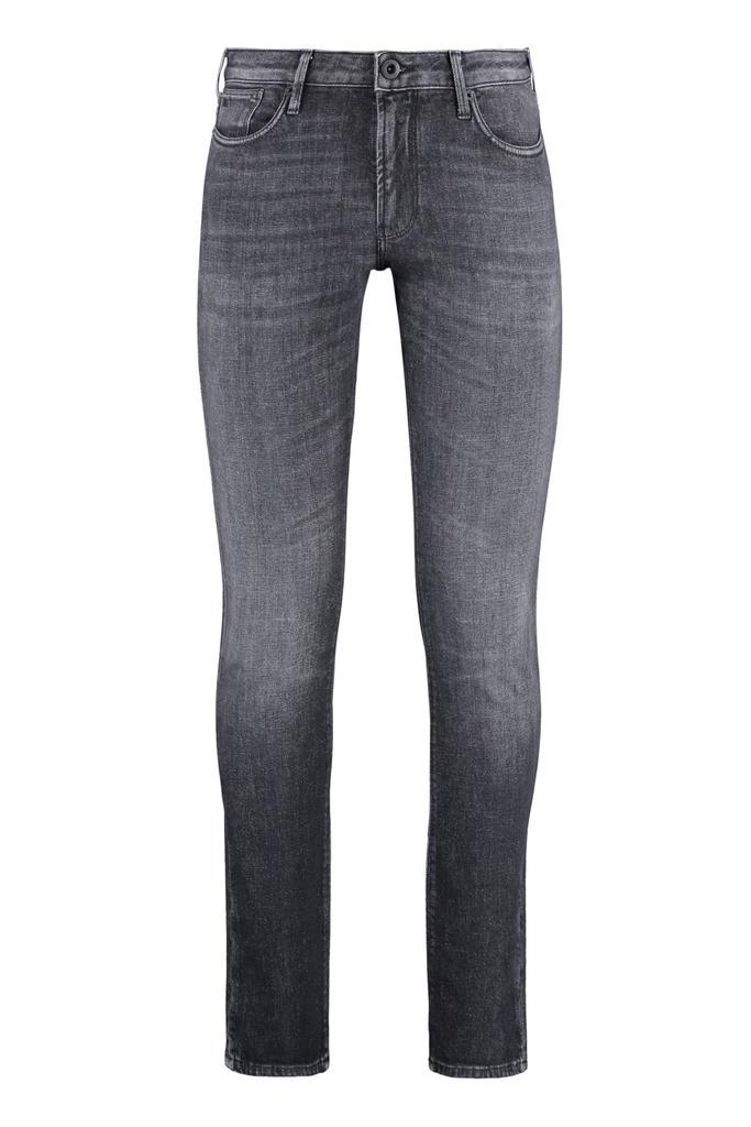 商品Emporio Armani|Emporio Armani Stretch Cotton Jeans,价格¥1877,第1张图片